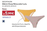 Bikini-Hose Nina oder Lulu Angebote von Decathlon bei Decathlon Neuwied für 5,99 €