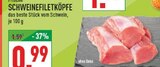 Frische Schweinefiletköpfe Angebote bei Marktkauf Warendorf für 0,99 €