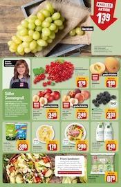 Pfirsiche Angebot im REWE Prospekt, gültig von 18.08.2025 bis 23.08.2025 Pfirsiche Angebot im aktuellen REWE Prospekt auf Seite 6
