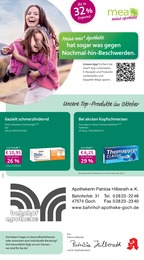 Aktueller mea - meine apotheke Apotheken Prospekt für Bedburg-Hau: Unsere Oktober-Angebote mit 4} Seiten, 01.10.2025 - 31.10.2025