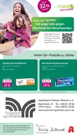Aktueller mea - meine apotheke Apotheken Prospekt in Bedburg-Hau und Umgebung, "Unsere Oktober-Angebote" mit 4 Seiten, 01.10.2025 - 31.10.2025