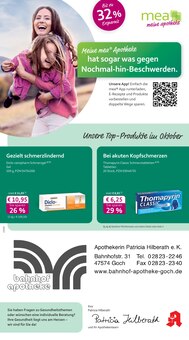 Aktueller mea - meine apotheke Prospekt