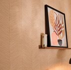 Papier peint vinyle intissé effet chevrons Galesano Marburg L. 1001 x l. 53 cm en promo chez Castorama Carpentras à 29,90 €