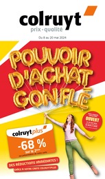 Prospectus Colruyt à Bischwiller, "POUVOIR D'ACHAT GONFLÉ", 30 pages, 08/05/2024 - 20/05/2024