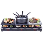 Appareil Set à raclette, gril, fondue - OHMEX en promo chez Carrefour Valenciennes à 49,99 €