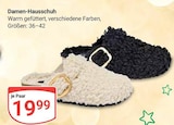 Damen-Hausschuh Angebote bei GLOBUS Leipzig für 19,99 €