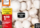 Promo Champignons blanc à 1,99 € dans le catalogue Lidl à Chauvigny