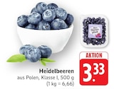 EDEKA - Heidelbeeren Angebot im Prospekt Heidelbeeren bei EDEKA im Prospekt "" für 3,33 €