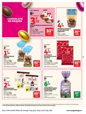 Promos Kinder dans le catalogue "FÊTONS PÂQUES" de Auchan Hypermarché Kinder en promo dans le catalogue Auchan Hypermarché à la page 27