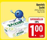 Feinkostsauce im EDEKA Prospekt Zaziki von Apostels im aktuellen EDEKA Prospekt für 1,00 €
