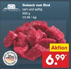Gulasch vom Rind Angebote von Gut Ponholz bei Netto Marken-Discount Filderstadt für 6,99 €