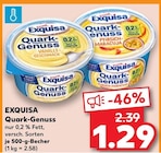 Aktuelles Quark-Genuss Angebot bei Kaufland in Essen ab 1,29 €