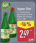 Aktuelles Ingwer-Shot Apfel-Zitrone Angebot bei ALDI Nord in Wuppertal ab 2,49 €