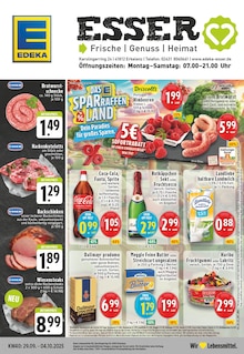 Aktueller EDEKA Prospekt "Aktuelle Angebote" Seite 1 von 24 Seiten für Erkelenz