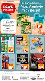 REWE Prospekt für Essen mit 38 Seiten REWE Prospekt für Essen: "Dein Markt", 38 Seiten, 28.09.2026 - 02.10.2026