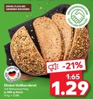 Dinkel-Vollkornbrot Angebote von Qualität aus Deutschland bei Kaufland Reutlingen für 1,29 €