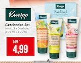 Geschenke-Set Angebote von Kneipp bei Kaufhaus Stolz Cuxhaven für 4,99 €