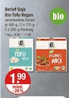 Bio Tofu Vegan Angebote von Berief Soja bei V-Markt Regensburg für 1,99 €