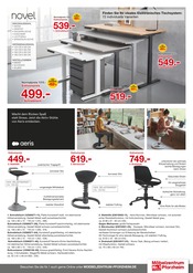 Esstisch im Möbelzentrum Pforzheim Prospekt in Pforzheim Aktueller Möbelzentrum Pforzheim Prospekt mit Esstisch, "Ordnung mit System", Seite 11