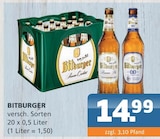 Bitburger Premium Pils bei Getränke Lehmann - Getränke A-Z im Prospekt "" für 14,99 €