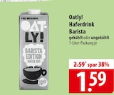 Oatly! Haferdrink Barista bei famila Nordost im Eutin Prospekt für 1,59 €