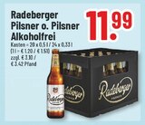 Pilsner o. Pilsner Alkoholfrei im Angebot bei Trinkgut in Hilden Pilsner o. Pilsner Alkoholfrei Angebote von Radeberger bei Trinkgut Hilden für 11,99 €