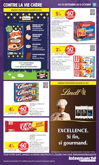 Promotion Kit Kat dans le prospectus Intermarché Super, valable du 29/09/2026 au 11/10/2026 Promo Kit Kat dans le catalogue Intermarché Super du moment à la page 35