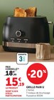 Grille-pain - U en promo chez Super U Besançon à 15,19 €