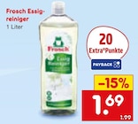 Essigreiniger im Angebot bei Netto Marken-Discount in Recklinghausen Essigreiniger Angebote von Frosch bei Netto Marken-Discount Recklinghausen für 1,69 €