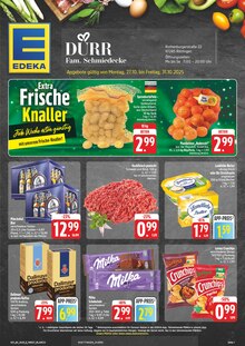 EDEKA Prospekt der KW 43  "Wir lieben Lebensmittel!" Aktueller EDEKA Prospekt "Wir lieben Lebensmittel!" Seite 1 von 28 Seiten