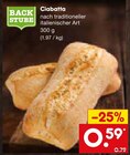 Aktuelles Ciabatta Angebot bei Netto Marken-Discount in Mainz ab 0,59 €