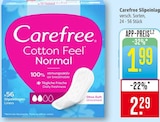Cotton Feel Normal im Angebot bei Marktkauf in Böblingen Cotton Feel Normal Angebote von Carefree bei Marktkauf Böblingen für 1,99 €