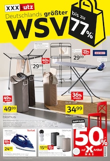 Wäscheständer im XXXLutz Möbelhäuser Prospekt "Deutschlands größter WSV" mit 18 Seiten (Magdeburg)