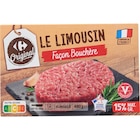 Steaks hachés surgelés façon bouchère - CARREFOUR ORIGINAL en promo à 7,39 € chez Carrefour Steaks hachés surgelés façon bouchère - CARREFOUR ORIGINAL dans le catalogue Carrefour