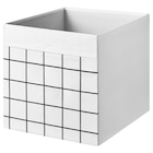 Fach weiß/Karos im Angebot bei IKEA in Erkrath Fach weiß/Karos Angebote von DRÖNA bei IKEA Erkrath für 4,99 €