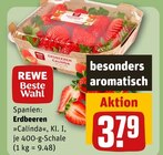 Aktuelles Erdbeeren Calinda Angebot bei REWE in Münster ab 3,79 €