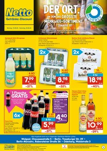 Aktueller Netto Marken-Discount Prospekt für Zemitz und Ungebung, Seiten zum blättern Netto Marken-Discount Prospekt DER ORT, AN DEM DU IMMER AUSGEZEICHNETE PREISE FINDEST. mit Seiten in Zemitz und Umgebung