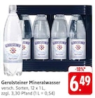 Mineralwasser Angebote von Gerolsteiner bei EDEKA Koblenz für 6,49 €