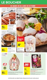 Promotion Epaule de porc dans le prospectus Carrefour, valable du 20/10/2026 au 02/11/2026 Promo Epaule de porc dans le catalogue Carrefour du moment à la page 30