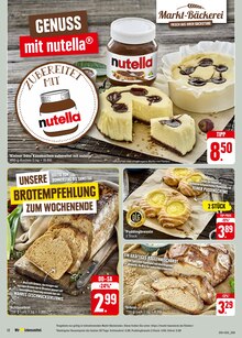 Nutella im EDEKA Prospekt "Aktuelle Angebote" mit 37 Seiten (Weinheim)