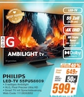 LED-TV 55PUS8609 bei expert im Bad Kötzting Prospekt für 599,00 €