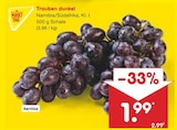 Aktuelles Trauben dunkel Angebot bei Netto Marken-Discount in Dortmund ab 1,99 €