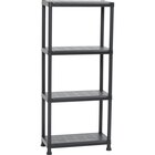 Etagère 4 tablettes en résine - KIS en promo chez Carrefour Boulogne-sur-Mer à 17,99 €