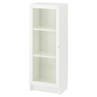 Bücherregal mit Glastür weiß von BILLY / OXBERG im aktuellen IKEA Prospekt