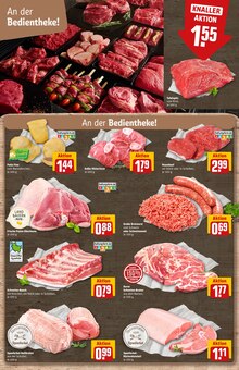 Rindfleisch im REWE Prospekt "Dein Markt" mit 40 Seiten (Hamburg)