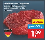 Aktuelles Saftbraten vom Jungbullen Angebot bei Netto Marken-Discount in Mainz ab 1,39 €