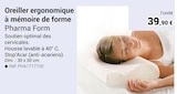 Oreiller ergonomique à mémoire de forme - PHARMA FORM en promo chez Technicien de Santé Tours à 39,90 €