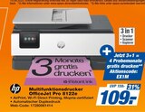 Multifunktionsdrucker OfficeJet Pro 8122e im Angebot bei expert in Hattingen Multifunktionsdrucker OfficeJet Pro 8122e Angebote von HP bei expert Hattingen für 109,00 €