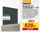 Garagentor-Set EcoStarMatic von EcoStar für 829,00 € bei toom Baumarkt im Angebot Garagentor-Set EcoStarMatic von EcoStar im aktuellen toom Baumarkt Prospekt