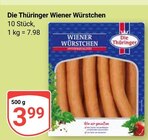 Wiener Würstchen Angebote von Die Thüringer bei GLOBUS Halle für 3,99 €